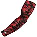 Red Black Womens Shooting Sleeve Basketball