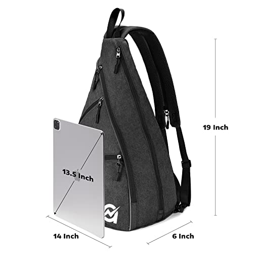 Image of A11N SPORTS Pickleball Bag, Reversible Crossbody Sling Bag /Backpack for Women Men