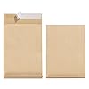 Herlitz 11289964 vouwtas B5, zelfklevend zonder venster met 3 cm vouw, 250 stuks Zonder venster B4 4 cm Falte, 100 Stuk