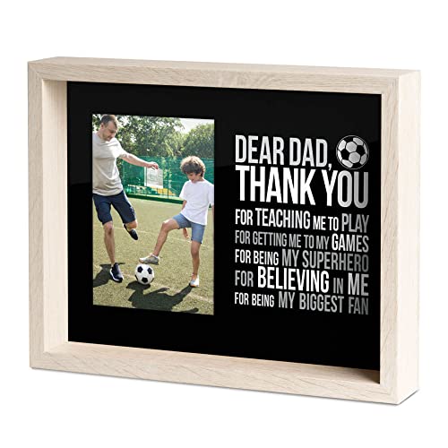 ChalkTalkSPORTS Soccer Dad Frame – Holds 4x6 Photo
