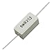 Aexit 10 Pcs Fixed Resistors Ceramic Cement Power Resistor 0.25 ohm Single Resistors 10W Watt