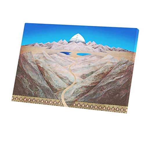 Peinture Mont Kailash Toile Imprimée Contre les Murs Vides 90x60