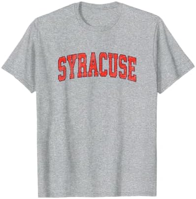 Syracuse New York NY Vintage Athletic Sports T-Shirt