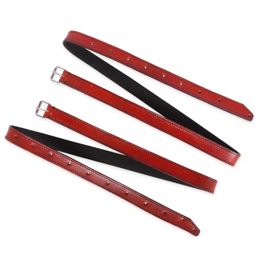 Loro De Couro Com Regulagem Forrado Com Fita Profissional Para Selas (marrom)