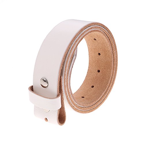 Image of Gelante Genuine Full Grain Leather Belt Strap without Belt Buckle