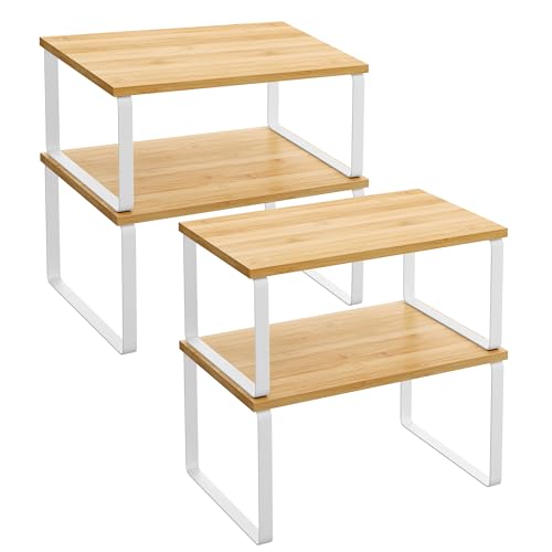 SONGMICS Gewürzregal, 4er Set, Küchenregal, Küchen-Organizer,...