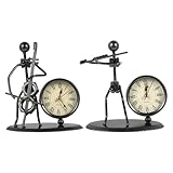 Modèle d'horloge - portable et légère, facile à transporter, ornement en fer