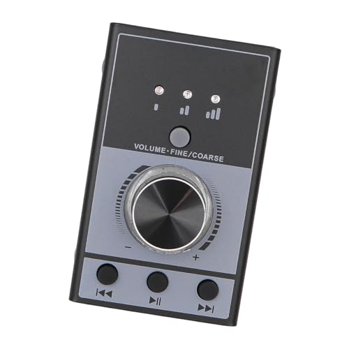 POFET Controlador de Perilla de Volumen USB Perilla de Control Multimedia Controlador de Sonido de computadora con 4 Almohadillas Antideslizantes para teléfono PC Altavoz Ajuste de Audio