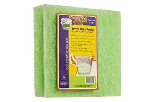 Better Than Rocks - Planter Drainage Material - 8x8 Twin Pack