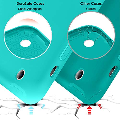 Image of DuraSafe Cases for iPad 9.7 Inch 5 /6 [iPad 5th 6th Gen ] A1893 A1954 A1822 A1823 MRJN2HN /A MR7G2HN /A MR7F2HN /A MP2F2HN /A Smart Trifold Lightweight Soft Silicone TPU Back Case - Green