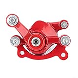 【GRAN CALIDAD DEL PRODUCTO】 —— La pinza del freno de disco está hecha de material de aleación de aluminio de primera calidad para una máxima durabilidad, alto rendimiento y resistencia a altas temperaturas.