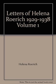Hardcover Letters of Helena Roerich 1929-1938 Volume 1 Book