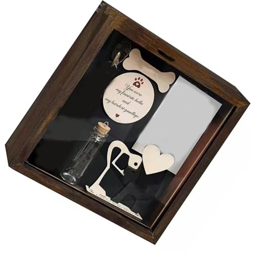 Marco de madera Oxxggkao, un regalo conmemorativo para perros ideal ante una pérdida 8