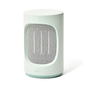 Francfranc フランフラン トルタ ファンヒーター 600W グリーン (2022年モデル) 2段階切替 オートオフ機能 搭載" 