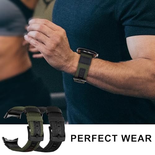 Correa de Nylon Militar para Google Pixel Watch 3 miniatura 6