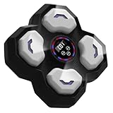 Máquina de boxeo musical para niños, máquina de boxeo de música inteligente, ejercitador de música, equipo de boxeo montado en la pared para entrenamiento en casa y entrenamiento de agilidad