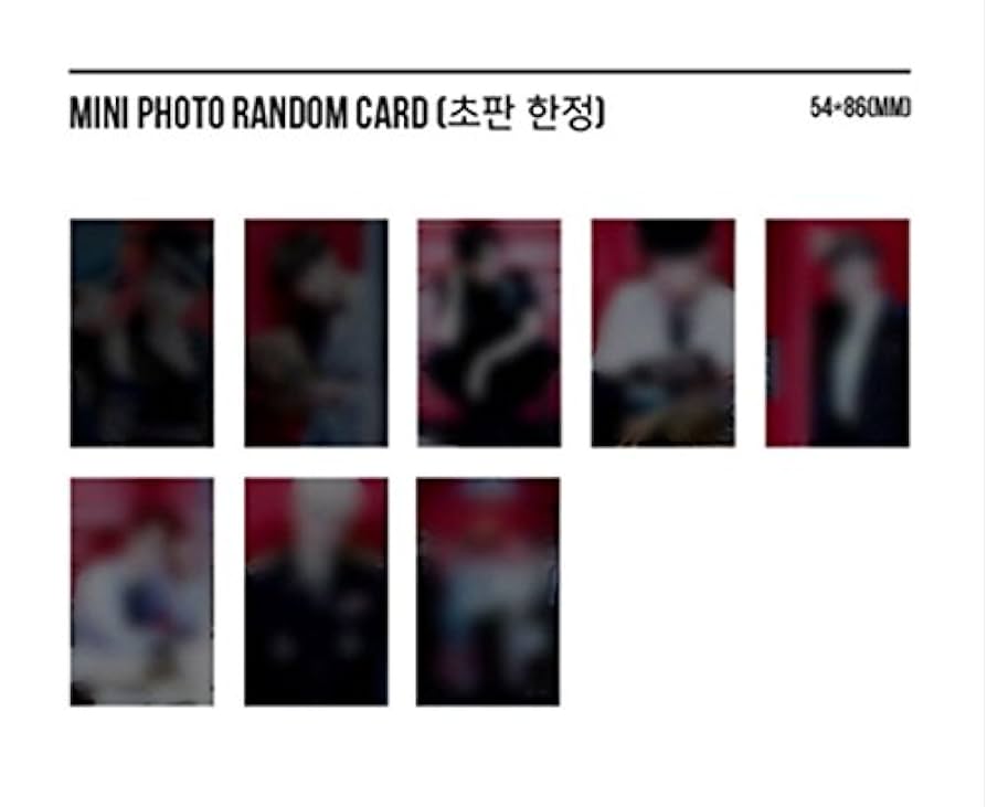 BTS 花様年華　EPLOGE 　フォトカード　セット　トレカ　ジン一枚なし twast_btsphoto53