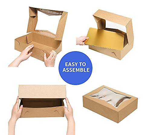 FATRE Food Recyclable Cake Boxes with Boards #TOP15