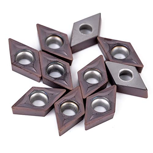 10 piezas insertos DCMT07024 YBC205 con caja plástica miniatura 1