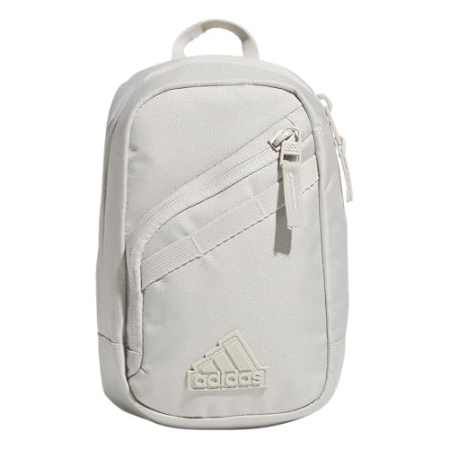 adidas Prime Mini Sling Crossbody Bag, Small Festivals and Travel, Wonder Alumina Grey, One Size
