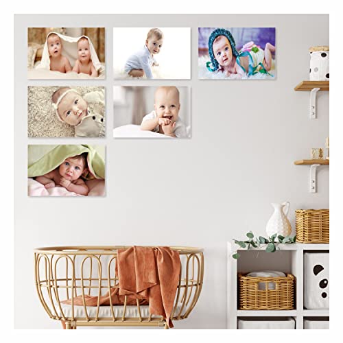 Image of SR CREATIVE CRAFT Cute Baby Posters | Smiling Baby Poster |Baby Wall Poster for Room Decor (12x18-Inches, 300GSM Thick Glossy Finish Paper) Set of 6 -pt-4