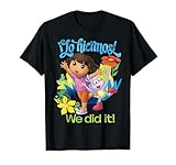 Dora The Explorer Lo Hicimos We Did It T-Shirt Small