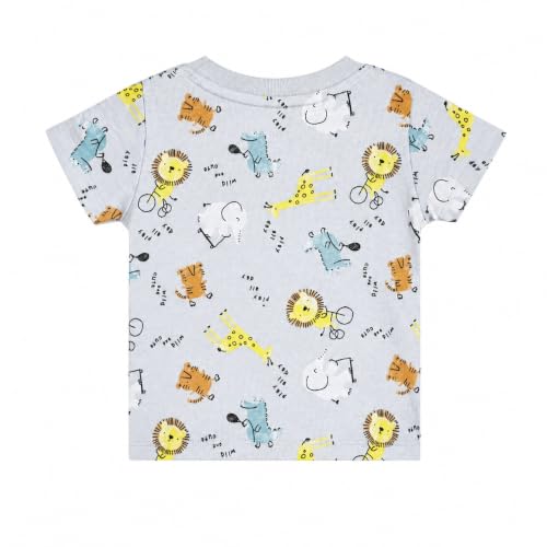 Image of miniklub Boys 3 Printed Applique T-Shirt