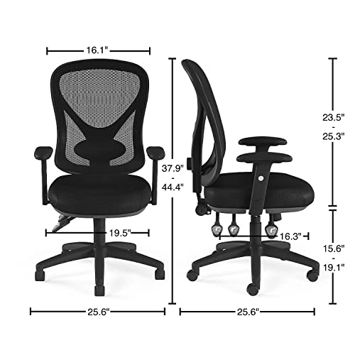 Staples 59236-CCVS Carder Mesh Back Fabric Computer And Desk Chair thumb #6