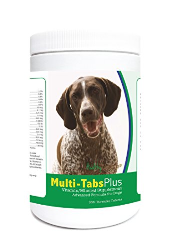 Healthy Breeds German Shorthaired Pointer Multi-Tabs Plus Chewable Tablets 365 ...