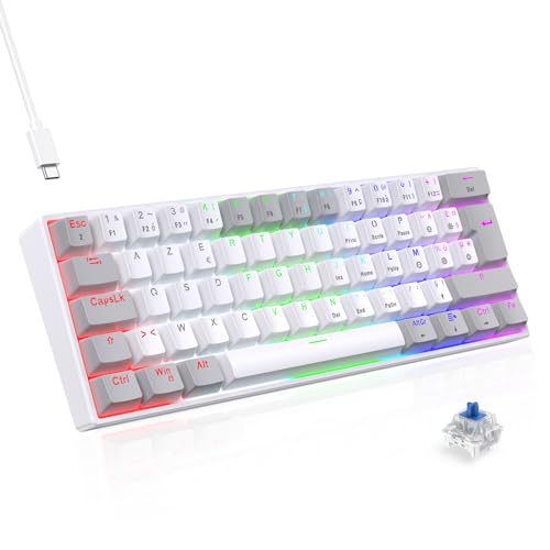 TECURS Clavier Mécanique Gaming 60%