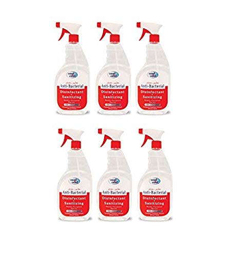 Cool & CoolMulti-Purpose Disinfectant Spray (D4860), 750Ml, Pack Of 6