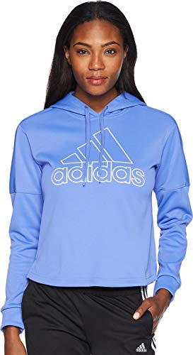 adidas Women's Athletics Team Issue Pullover Hoodie, Real Lilac, X-Small