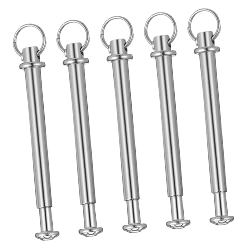 ULTECHNOVO 5 Set Kit Rivetti e in Metallo per Riparazione Ventagli Pieghevoli Asta Facile da Installare e Resistente Accessorio Professionale per Riparatori Te