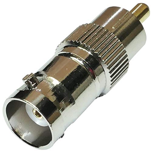 AERZETIX: Connecteur fiche Adaptateur BNC Femelle RCA mâle