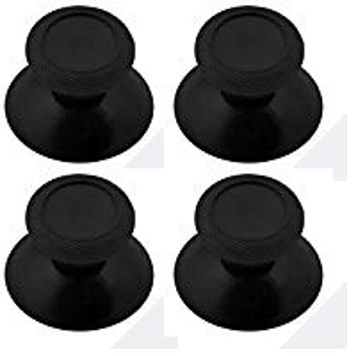 4x ZEWNĘTRZNA CZARNA PLASTIKOWA ANALOGOWA DŹWIGNIA DO KONTROLERA UCHWYTU UCHWYTU XBOX ONE - Retrogame ®