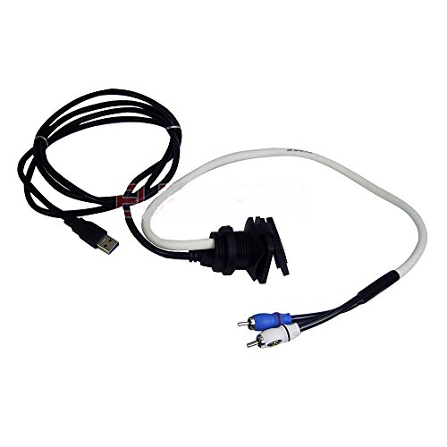 Stinger Marine Audio Cable USB 3.5mm a RCA/USB Blanco miniatura 1