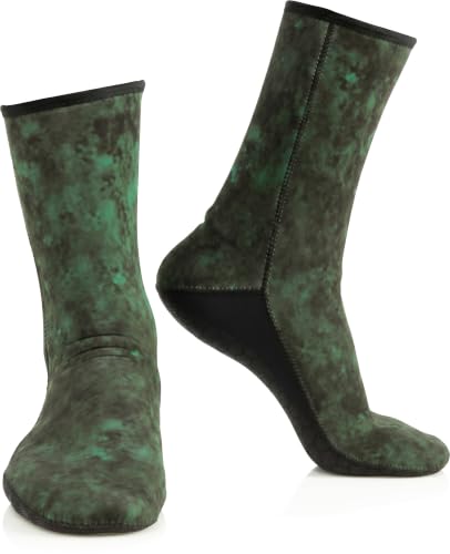 Calcetines Cressi Hunter de neopreno elástico 3mm con aislamiento térmico para agua