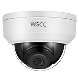 WGCC IP Poe Dome Camera,4MP WDR Vandal-Resistant Network Security Camera Outdoor with Micro SD Slot Audio Interface Support H.265 IP67 Waterproof 2.8mm Similar as hikvision DS-2CD2142FWD-IS 4mp Dome