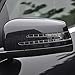 KYYET Gloss Black Side Rearview Wing Mirror Cover Cap Compatible with Mercedes W176 W204 C204 W212 W211 W246 C117
