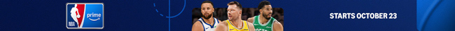 NBA. Starts October 23. Prime.