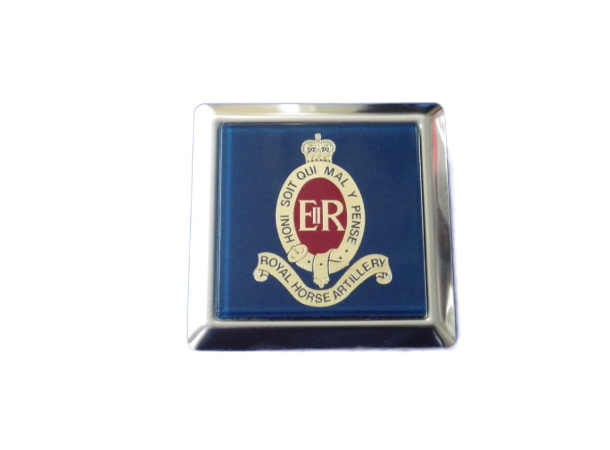Badge de voiture Royal Horse Artillery en métal haut de gamme pour calandre