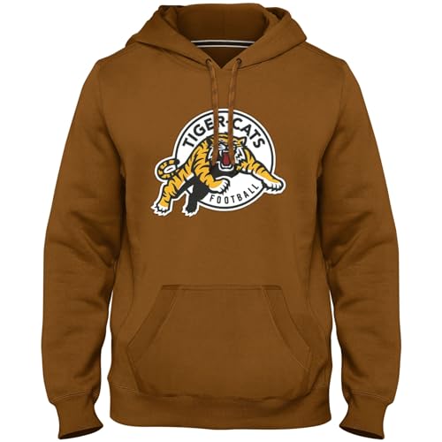 Bulletin Hamilton Tiger-Cats CFL Express Twill Logo Hoodie - Dune - XX-Large