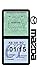 Générique Étui Double Assurance Compatible avec Mazda Noir Porte Vignette adhésif Voiture Stickers Auto Retro