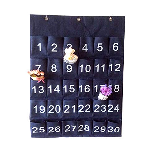 PHILIPOUS Classroom Organizer Over Door Hanger Wall Door Hanging Storage Wardrobe Organizer Shoes Underwear Socks Organizer Home Sundry Daily Supplies Storage Pouch Over Door Hanger