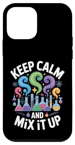 Keep Calm Science Lab �������w �X�}�z�P�[�X iPhone 12 mini �p