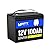 WattCycle 12V 100Ah LiFePO4 Lithium Battery - BCI Group 24, 15000 Cycles, Built-in 100A BMS, Low-Temperature Protection - Ideal for RVs, Golf Cart, Home Energy Storage, Boats and Marine Applications