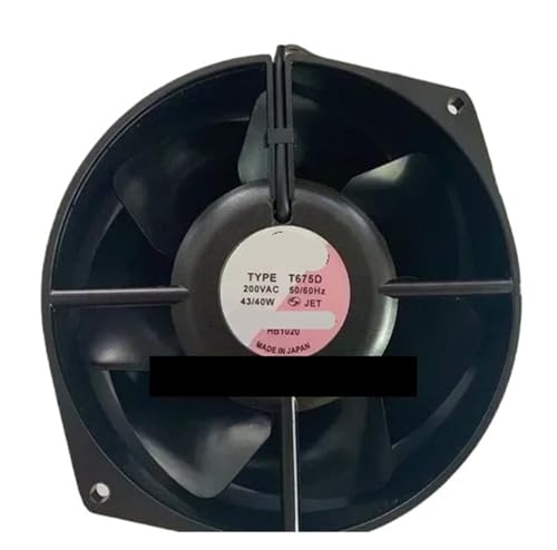 Ventilateur 200 V T675D refroidissement thermique stable pour boîtier