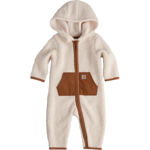 Image of Carhartt Kid's CM5414 Long-Sleeve Zip Front Sherpa Coverall - Unisex
