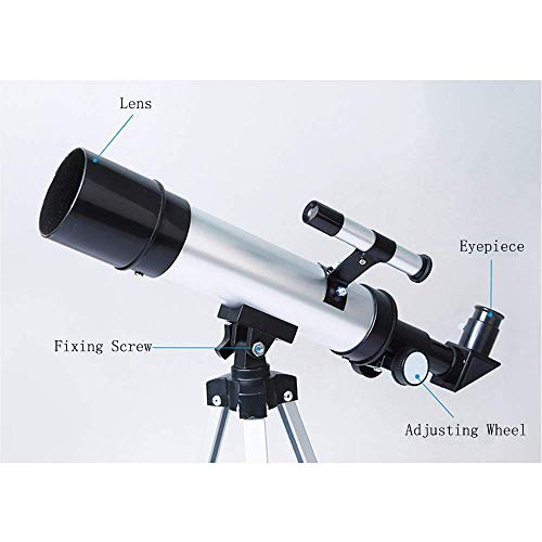 Telescopio para principiantes con trípode y adaptador para smartphone miniatura 2