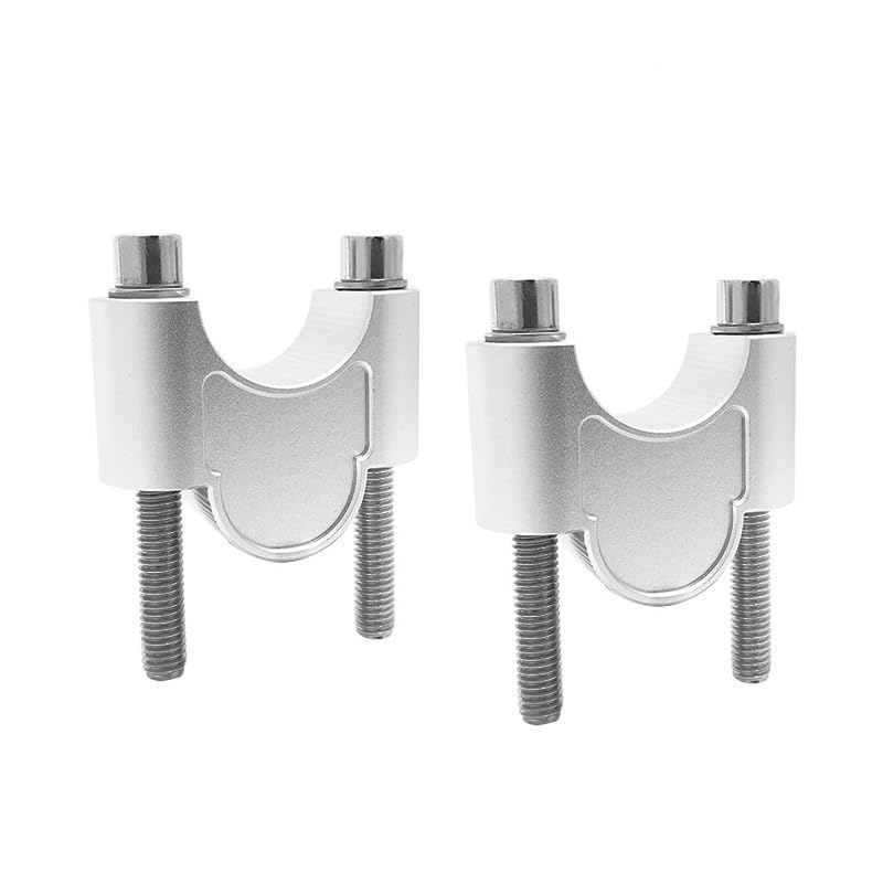 Risers guidon VOGE 300 Rally GY rehausseur de barre moto noir en alu